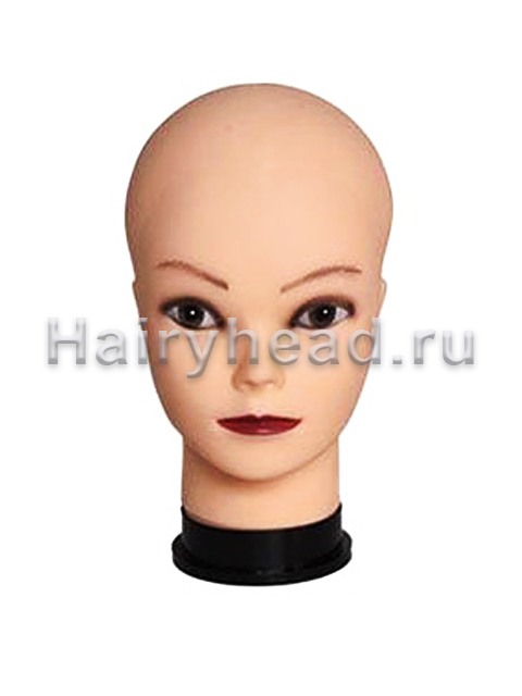 Женская голова манекен без волос